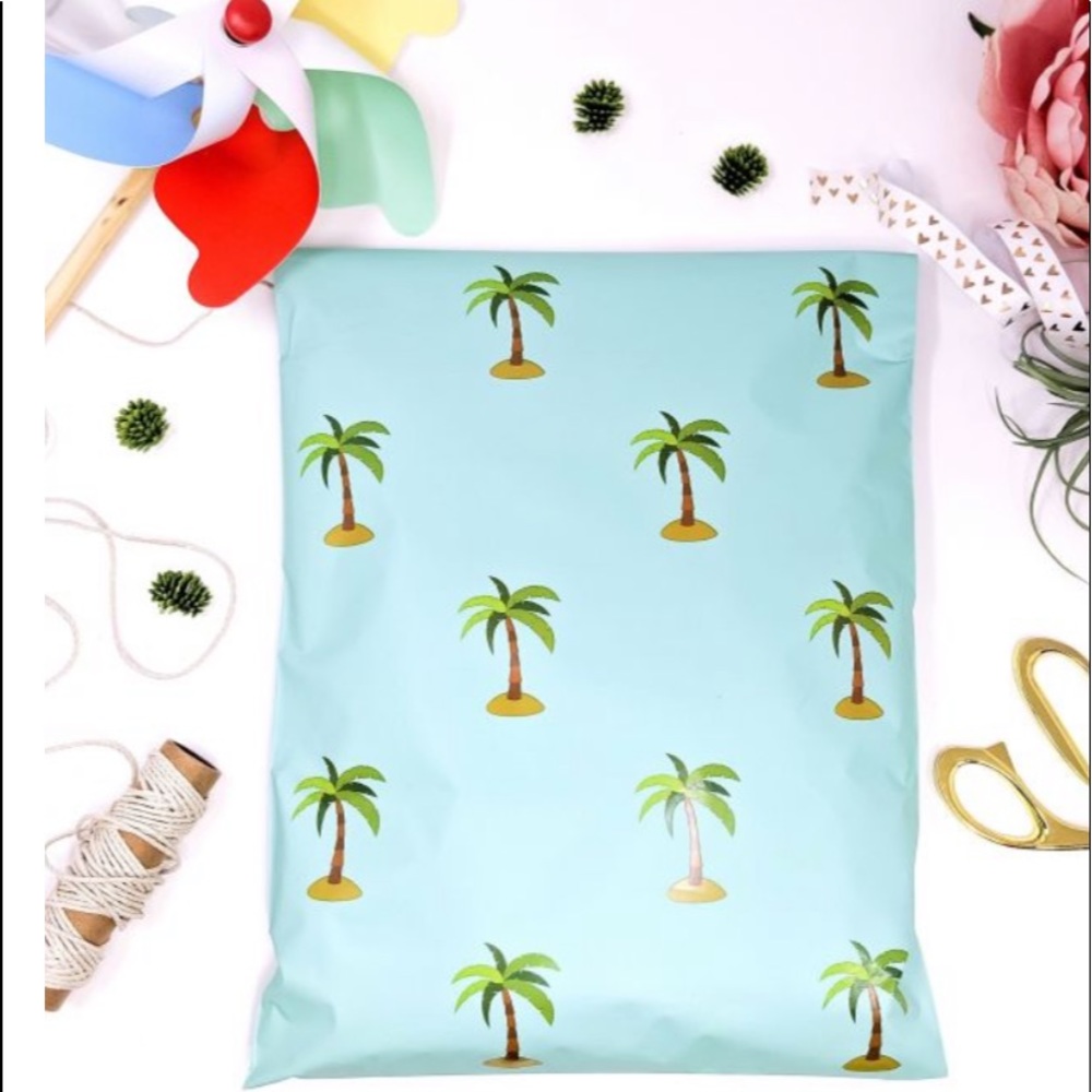 4 SETS LEFT🌴20 Designer Palm Tree Poly Mailer